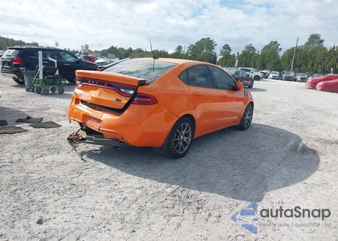 2013 Dodge Dart Sxt from USA, damaged, VIN 1C3CDFBA5DD331766